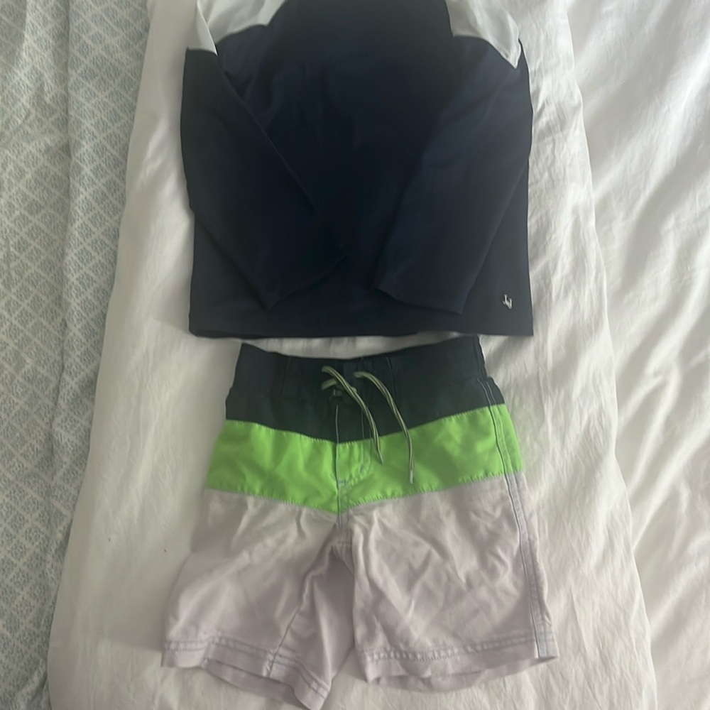 Janie and Jack swim set sz 3T